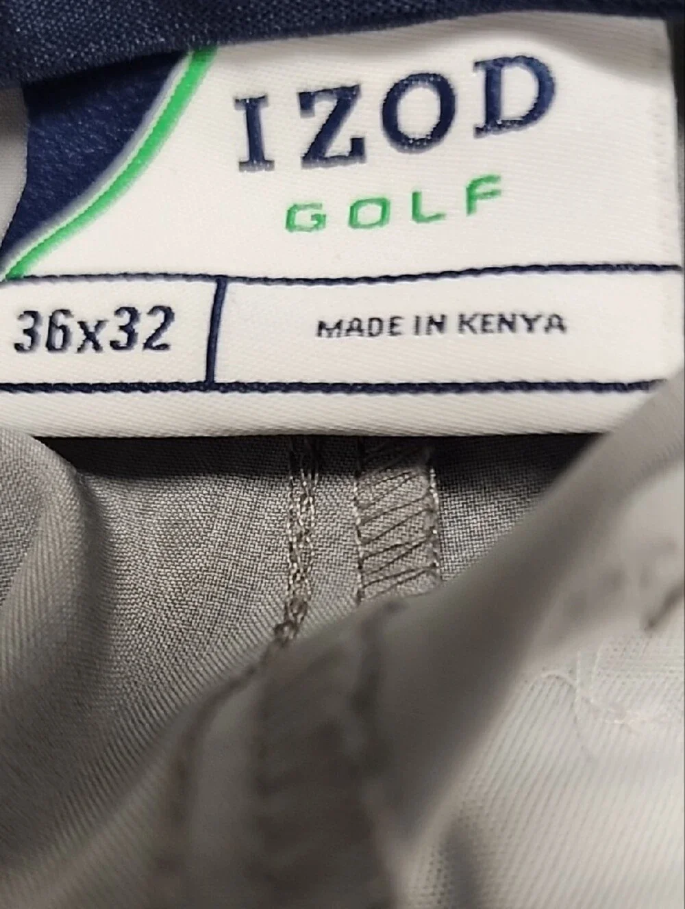 Izod Golf light gray